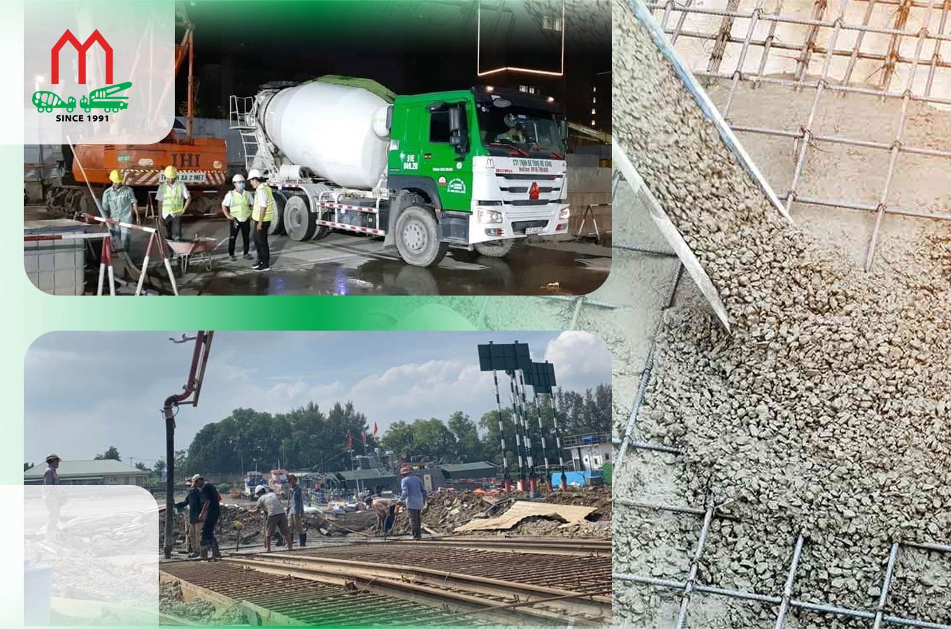 Các yếu tố cần xác định khi báo giá bê tông M350.
