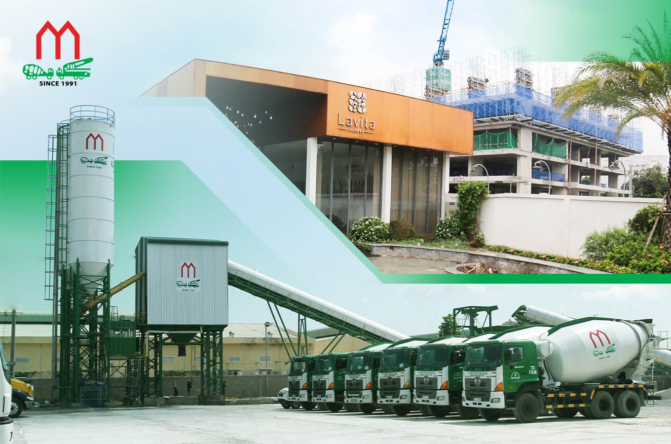 Sự ổn định trong sản xuất và cung ứng giúp công trình chủ động hơn về  chất lượng và tiến độ thi công