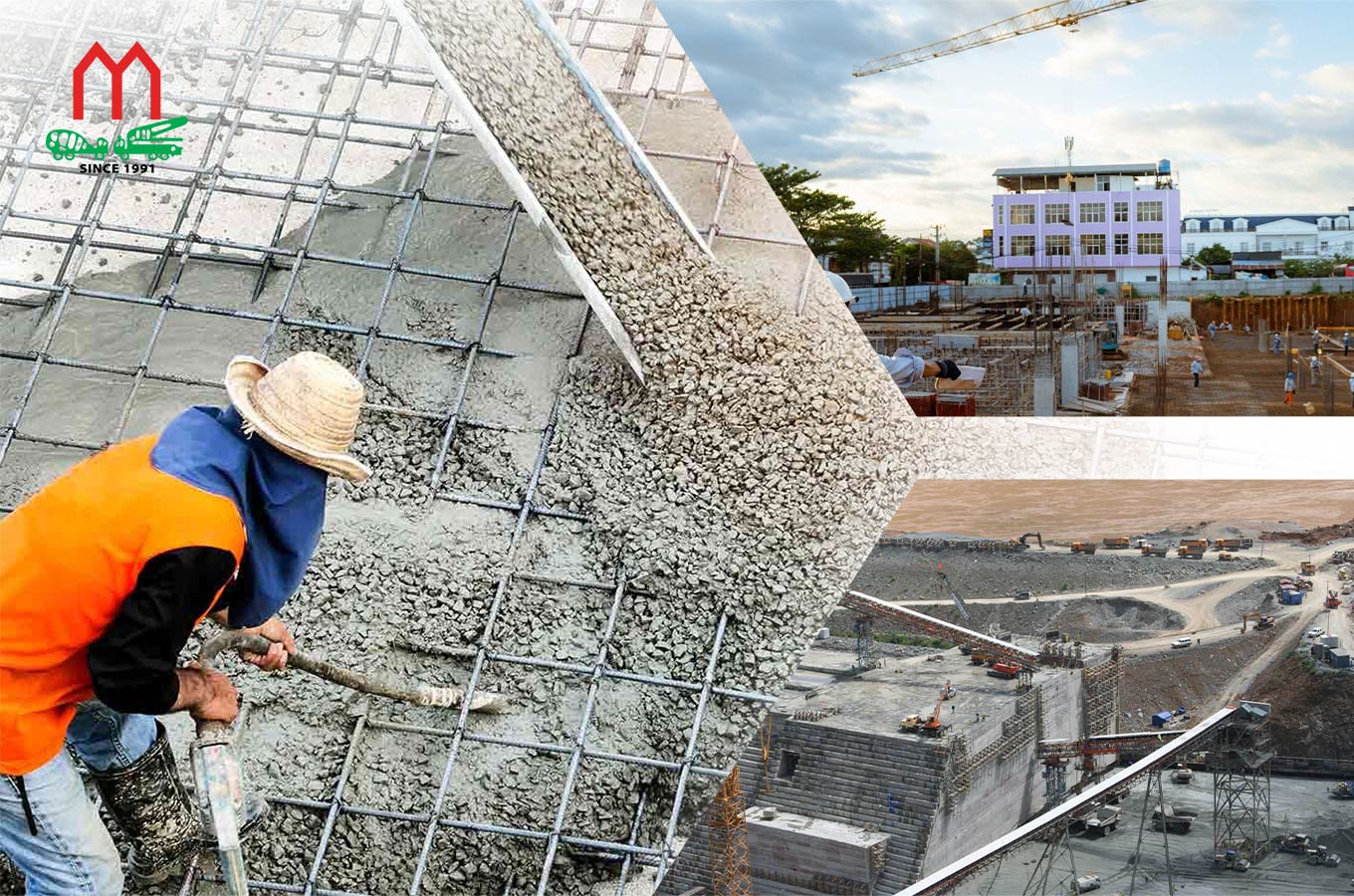 Bê tông tươi được sản xuất và cung cấp theo yêu cầu kỹ thuật của từng công trình.