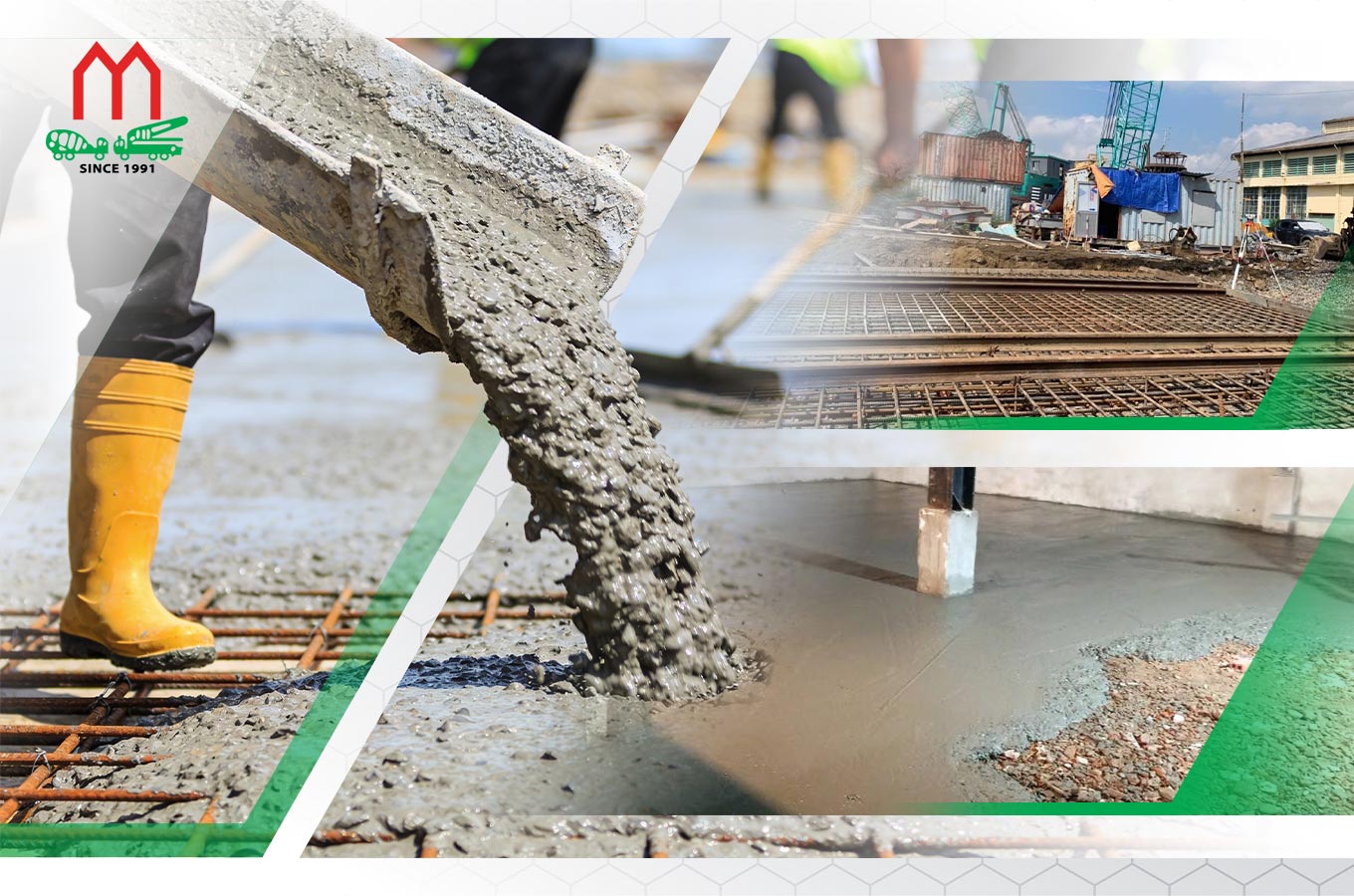 Phương án bơm cần được xác định theo điều kiện mặt bằng và vị trí thi công