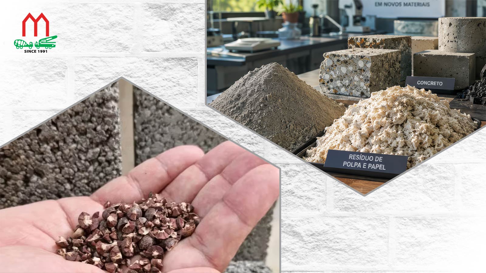 Phụ phẩm từ các ngành công nghiệp đang được nghiên cứu để tạo vật liệu xây dựng mới.