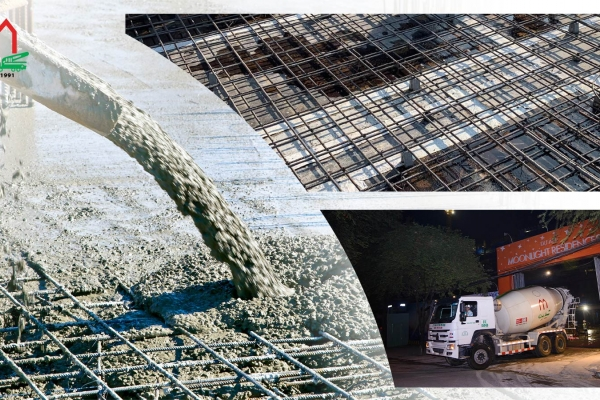 Quy trình đặt bê tông tươi từ yêu cầu báo giá đến nghiệm thu công trường