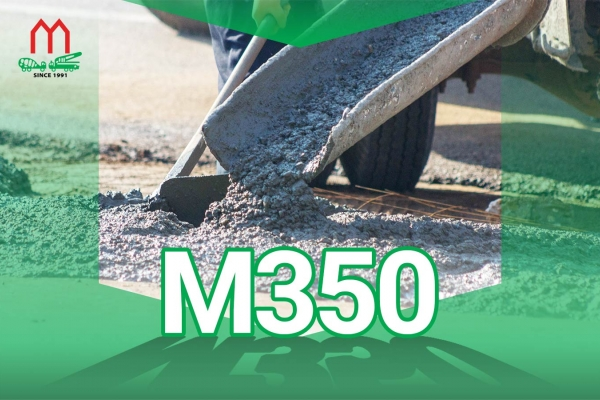 Bê tông M350 dùng cho công trình nào?