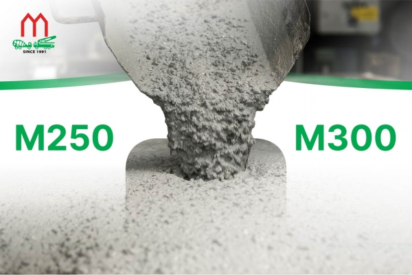 Bê tông M250 và M300 khác nhau thế nào?