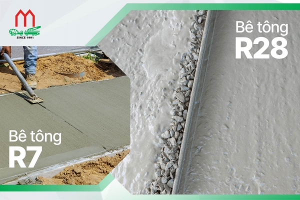 Cường độ bê tông R7 và R28 là gì?